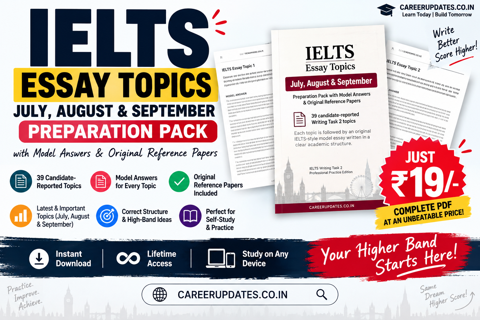 40+ IELTS Writing Task 2 Essays preview
